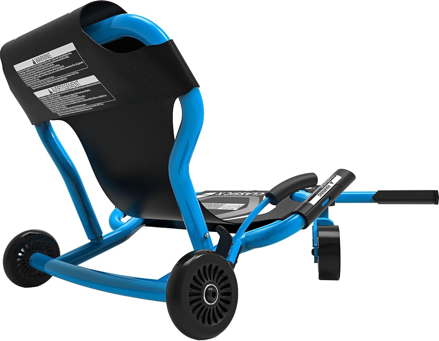 EzyRoller Classic X Ride On Toy for Kids, Ages 3-12, Up to 154 lbs - Black