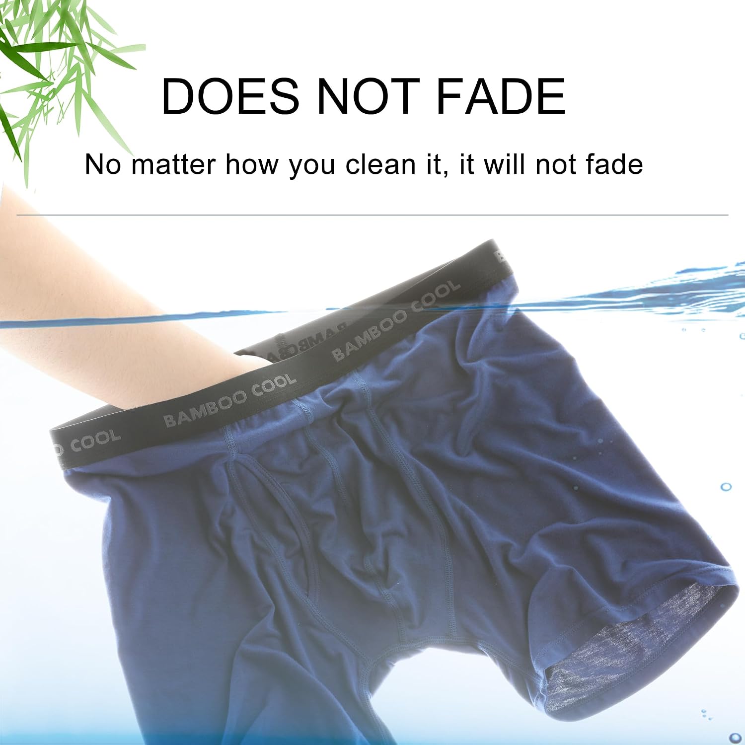 BAMBOO COOL Men's Boxer Briefs Ultra Breathable Underwear Multipack