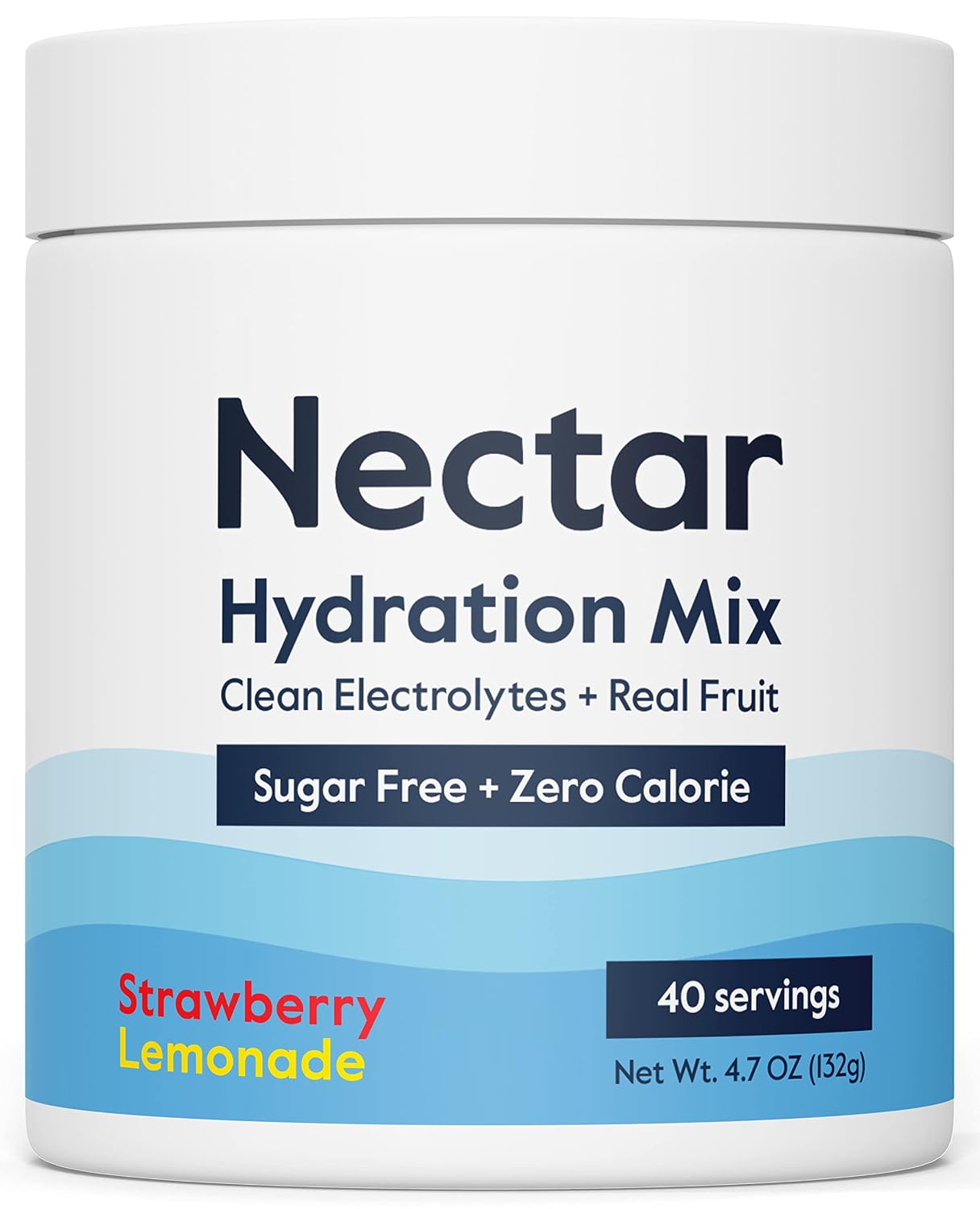 Nectar Hydration Packets - Electrolytes Powder Packets - No Sugar or Calories - Organic Fruit Liquid Daily IV Electrolytes Powder for Dehydration