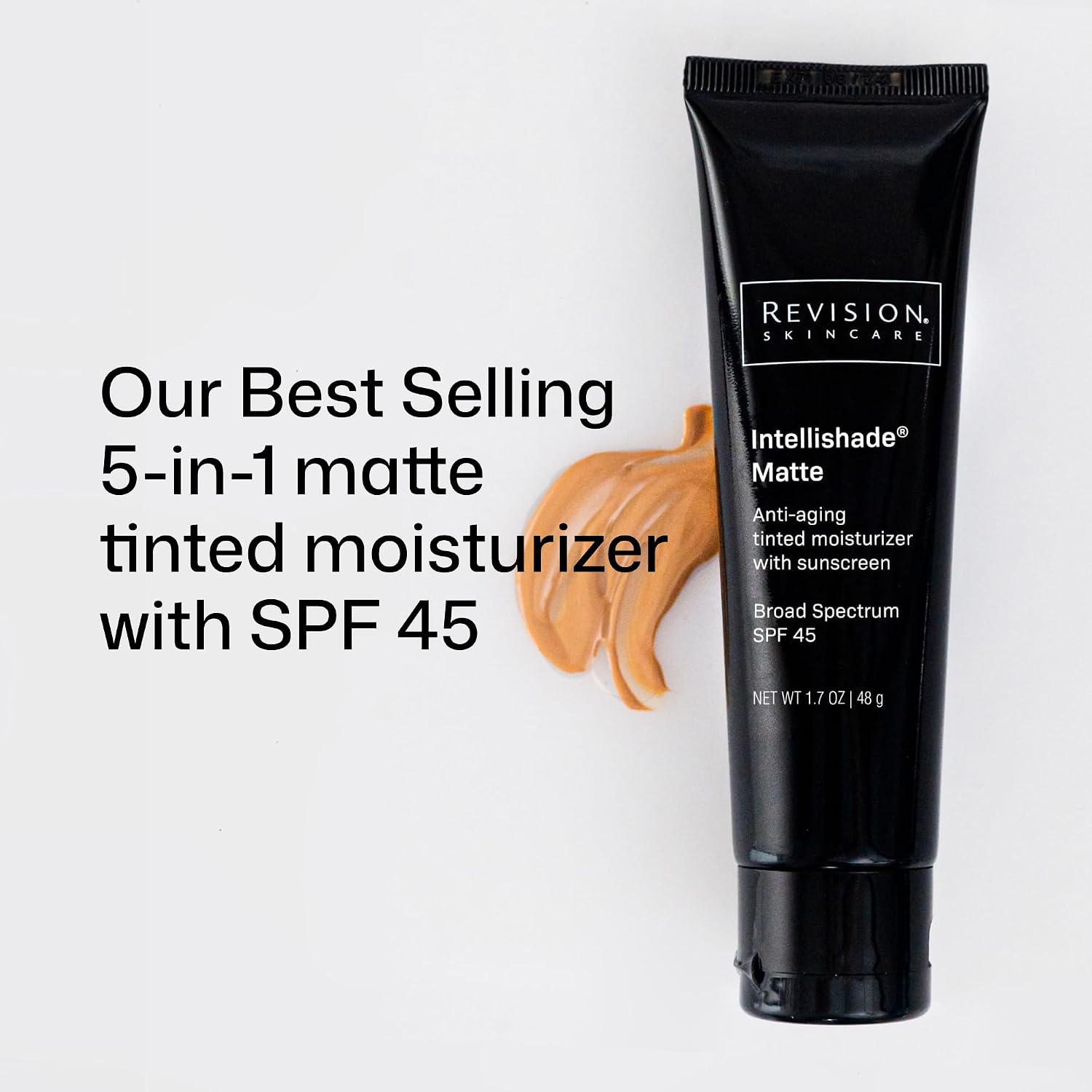 Revision Skincare Intellishade Matte SPF 45 Daily Oil-Free Tinted Sunscreen | Face sunscreen with SPF 45, Vitamin C