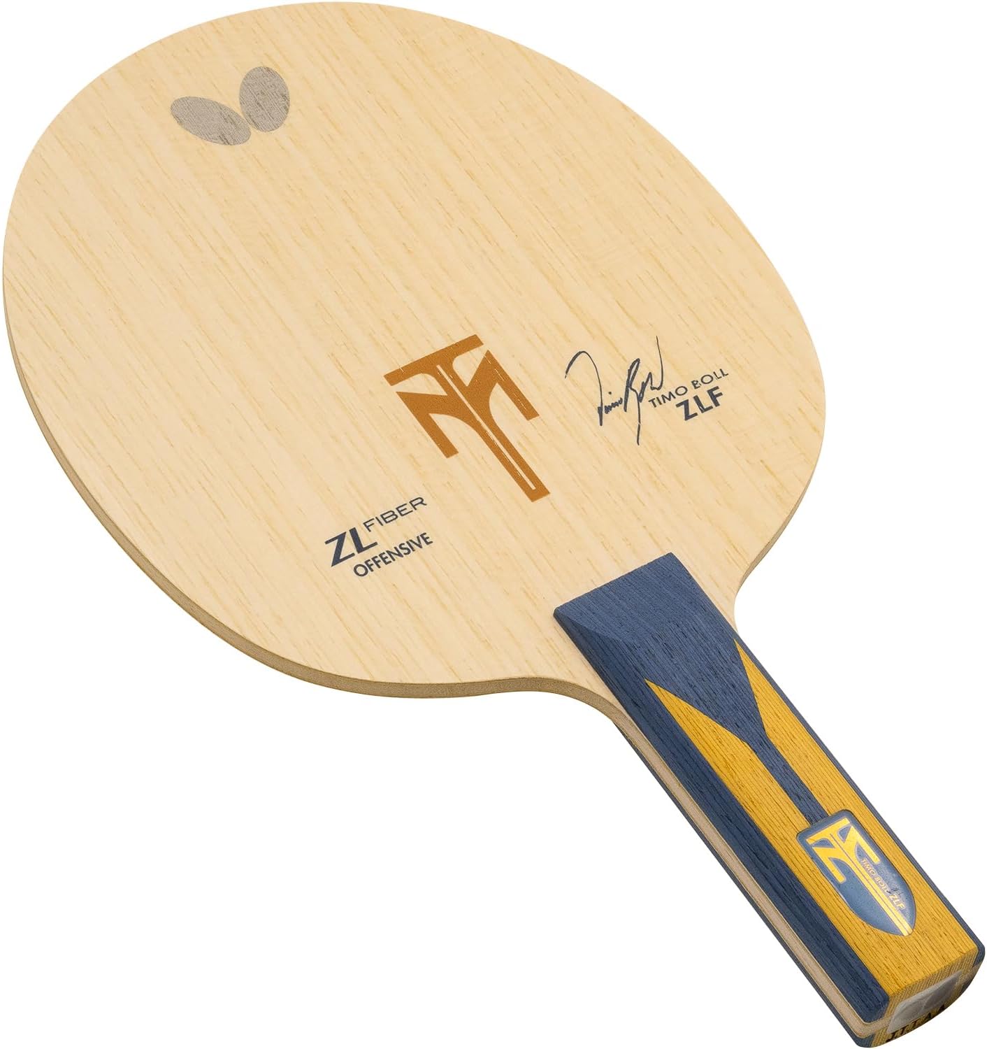 Butterfly Timo Boll ZLF Table Tennis Blade - ZL Fiber Blade - Professional Butterfly Table Tennis Blade - Available in AN, FL