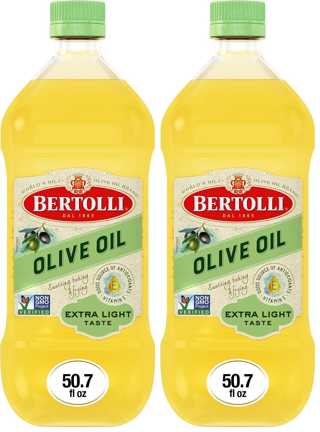 Bertolli Extra Light Olive Oil, Light Taste, 50.7 fl oz