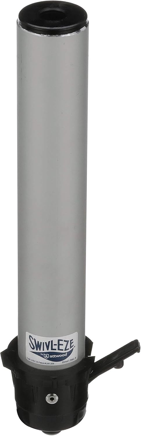 Attwood Wedge 2-Inch Series Extension Posts, Fixed Height Seat Posts with Satin Anodized Finish