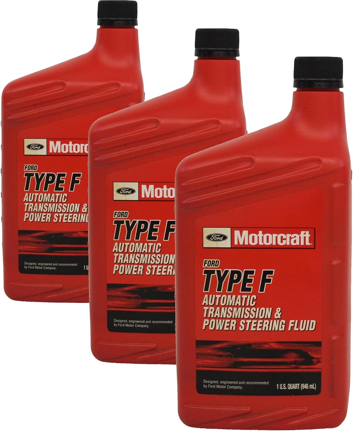 Ford Genuine Ford Fluid XT-1-QF Type-F Automatic Transmission and Power Steering Fluid - 1 Quart