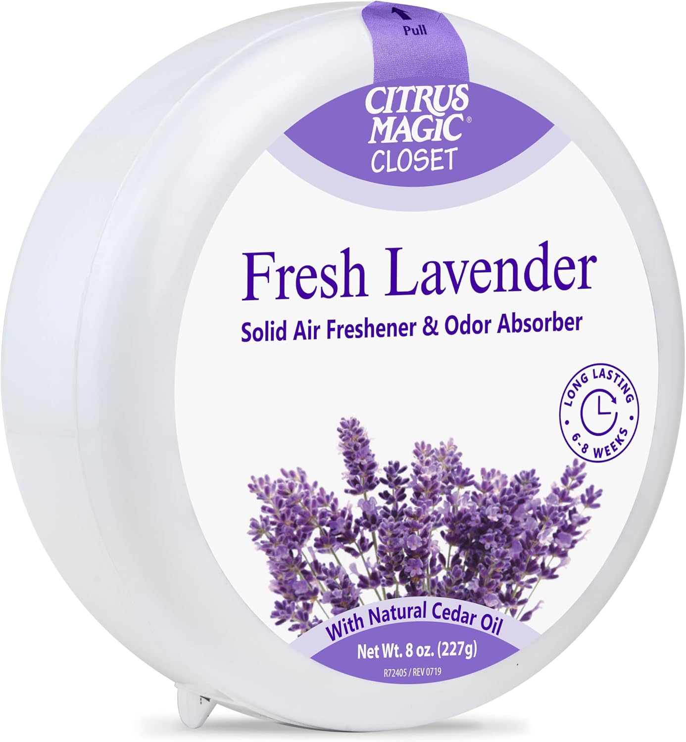 Citrus Magic Closet Solid Air Freshener, Cedar, 8 Ounce