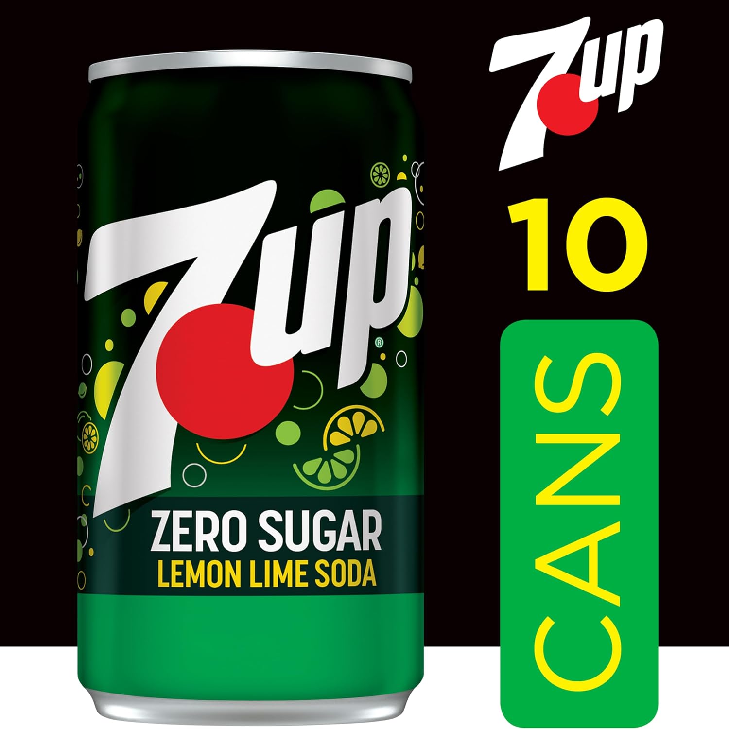 7UP Lemon Lime Soda, Naturally Flavored and Caffeine Free, 2 Liter Bottle