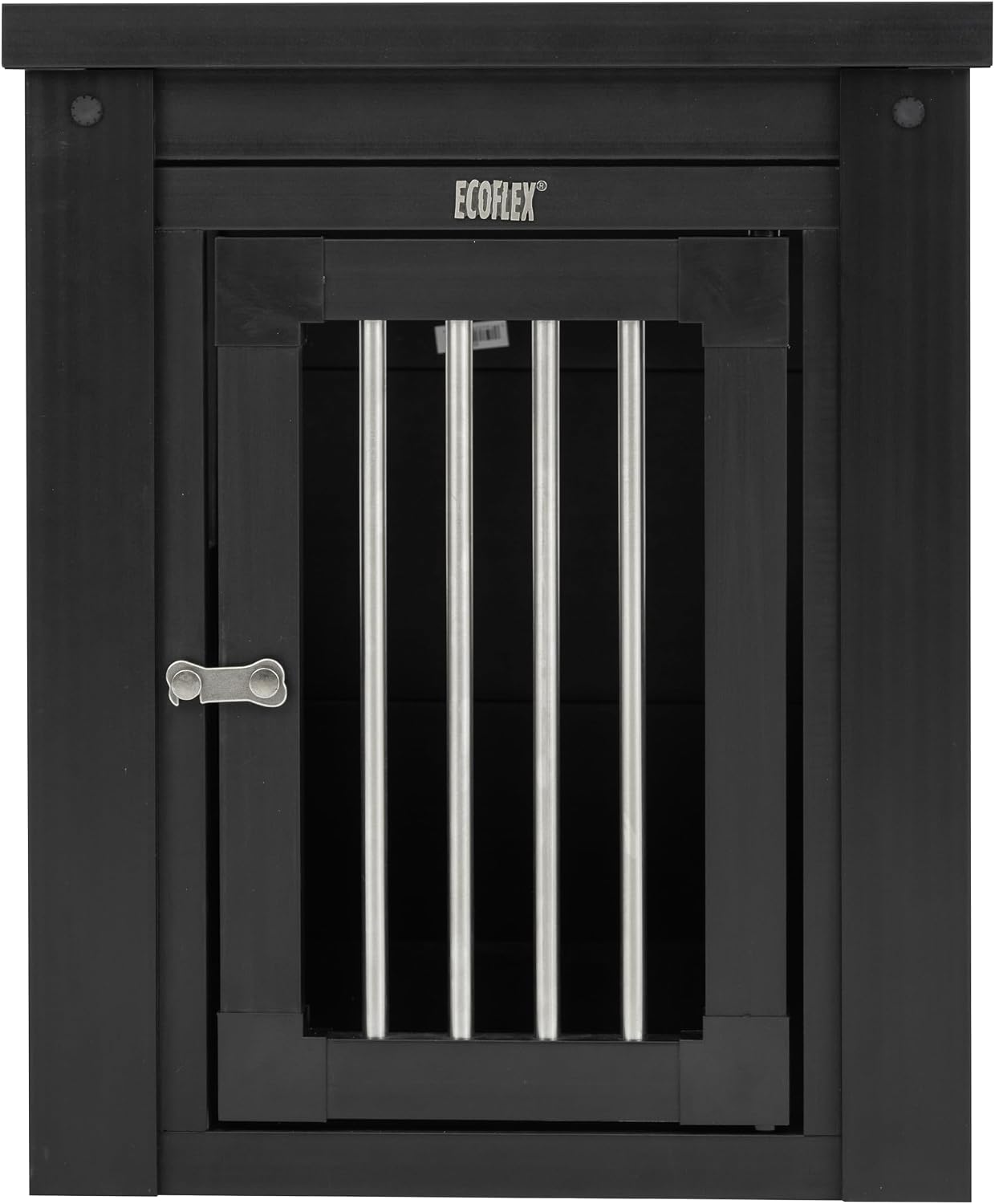New Age Pet ecoFLEX Pet Crate/End Table, Small, Grey, Model:EHHC405S