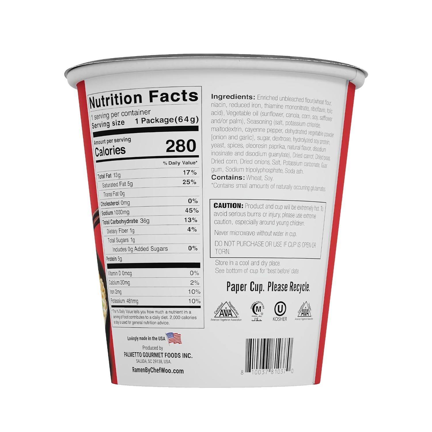 RAMEN EXPRESS Chicken Flavor Ramen Cup Noodle
