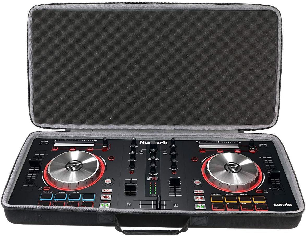 co2CREA Hard Case for Numark Mixtrack Pro 3 / Platinum FX DJ Controller | Travel Protective Bag with Handle, Shockproof EVA Carrying Box, Dustproof