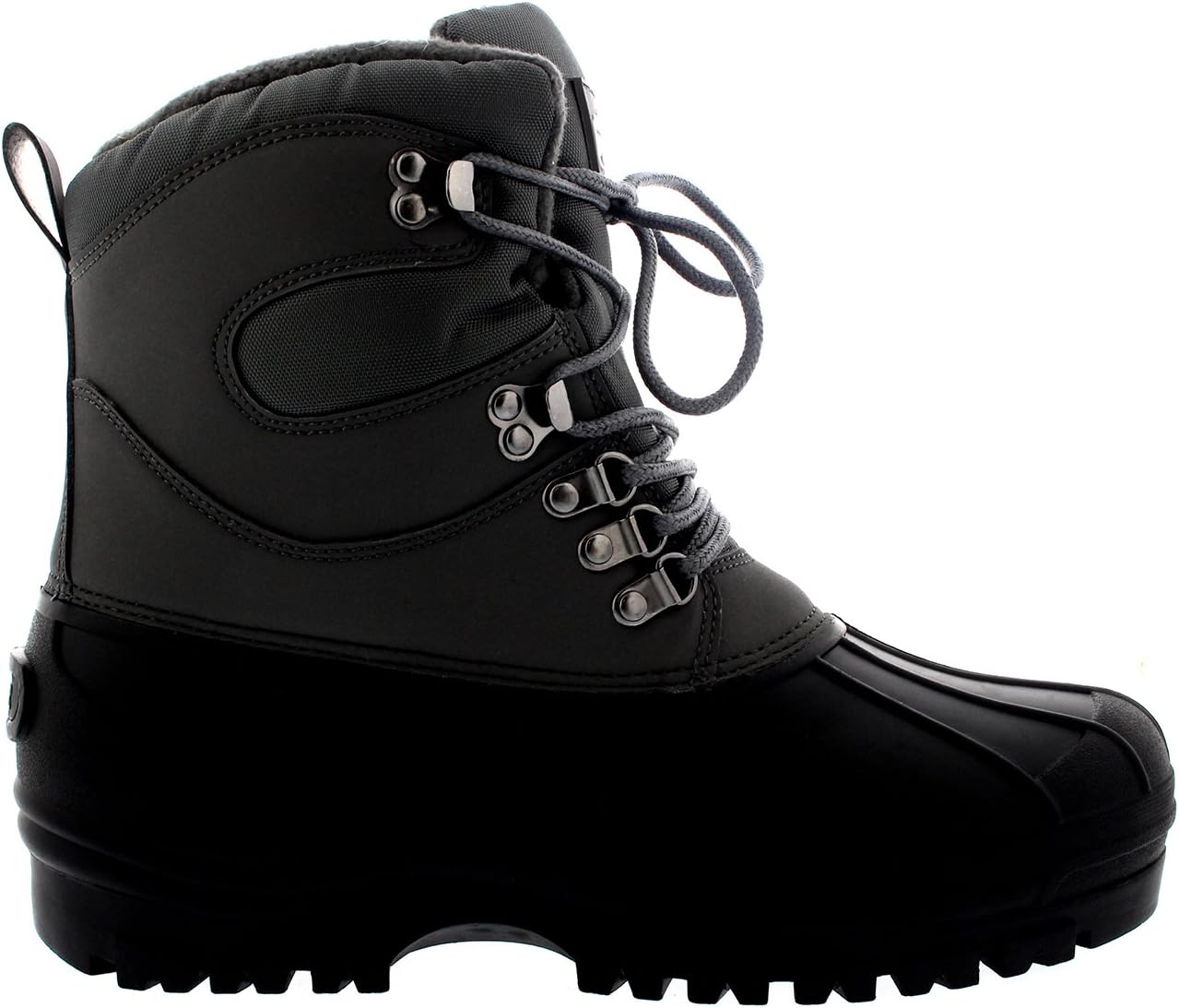 POLAR Mens Snow Waterproof Duck Hiking Bean Hiker Walking Short Ankle Boots