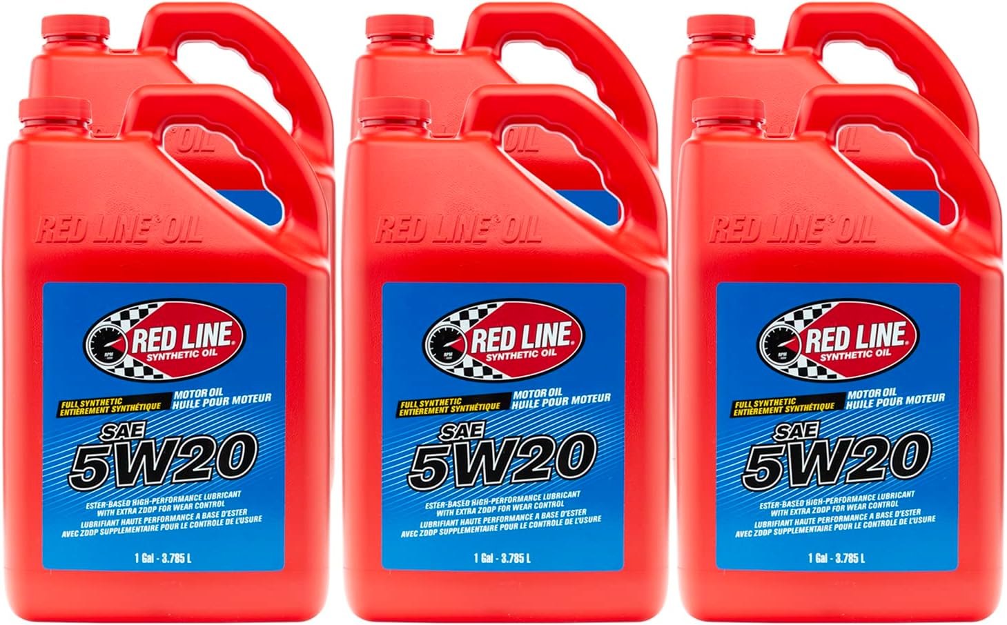 Red Line 15205 SAE 5W20 Fully Synthetic Motor Oil - 1 Gallon