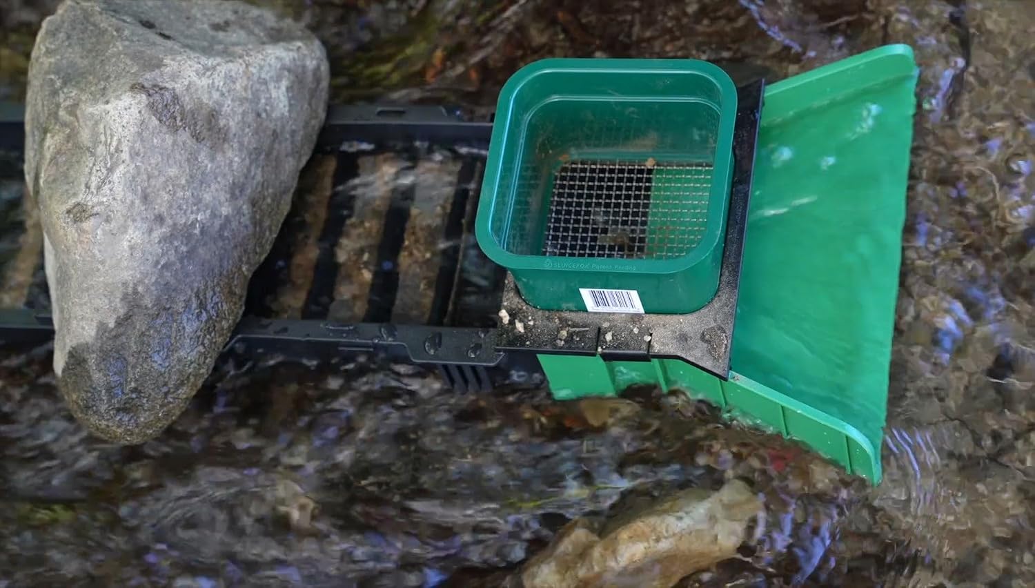 From the Complete Selection of Sluice Fox Modular Sluice Box Parts, Add-Ons, and Accessories for Gold Panning Kits – Upgrade Your Sluice Box for Optimal Performance Sluice Box Only (Green)