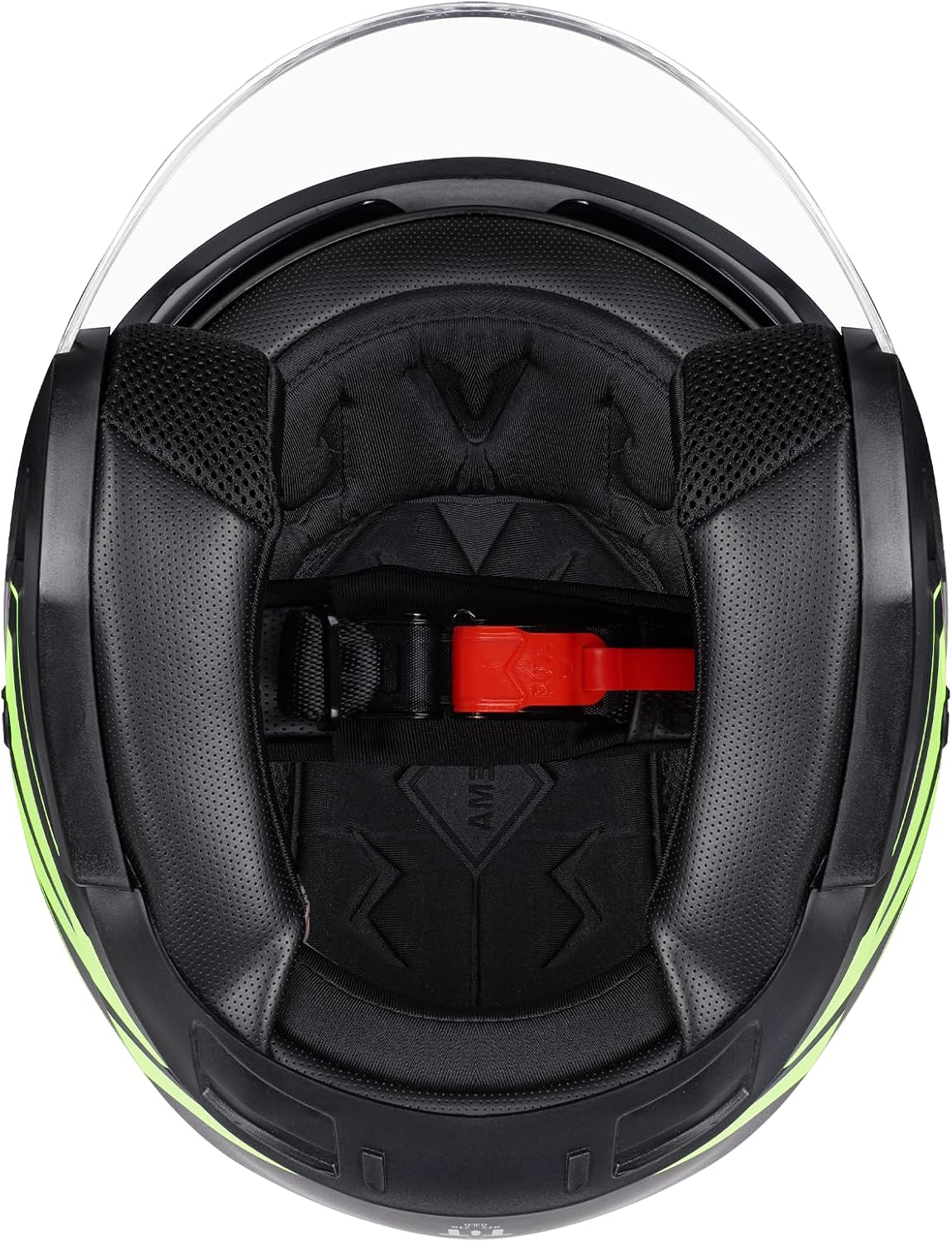 YEMA Open Face Motorcycle Helmets, DOT Approved 3/4 Moped Helmet Dual Visor Quick Release Buckle, Helmets for Adults Motorcycle Men Women Helmets for Moped Scooter Streey