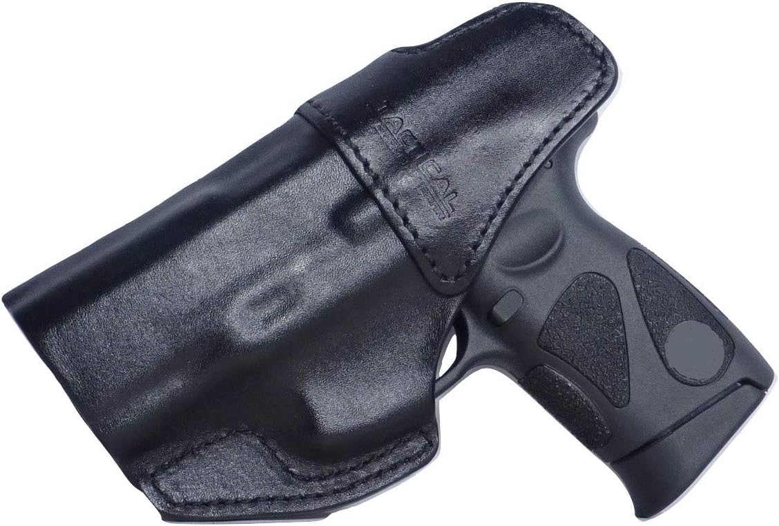 Tactical Scorpion Gear Full Grain Leather IWB Conceal Carry Gun Holster for Taurus Millennium G2 PT111 PT132 PT138 PT140 PT145 PT745 G2c