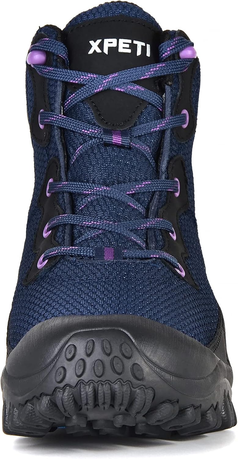 XPETI Women's Dimo Mid Waterproof Outdoor Hiking Boot Non Slip
