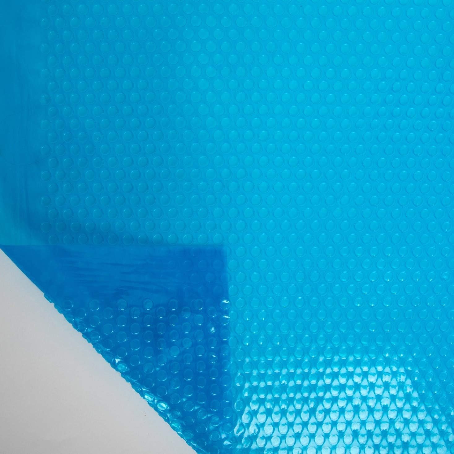 Blue Wave 16x32-ft Rectangle Solar Pool Cover 12-Mil Blue – Solar Cover for Above Ground Pool & Inground Pool, Thermal Bubble Blanket for Heat Retention & Reduced Evaporation