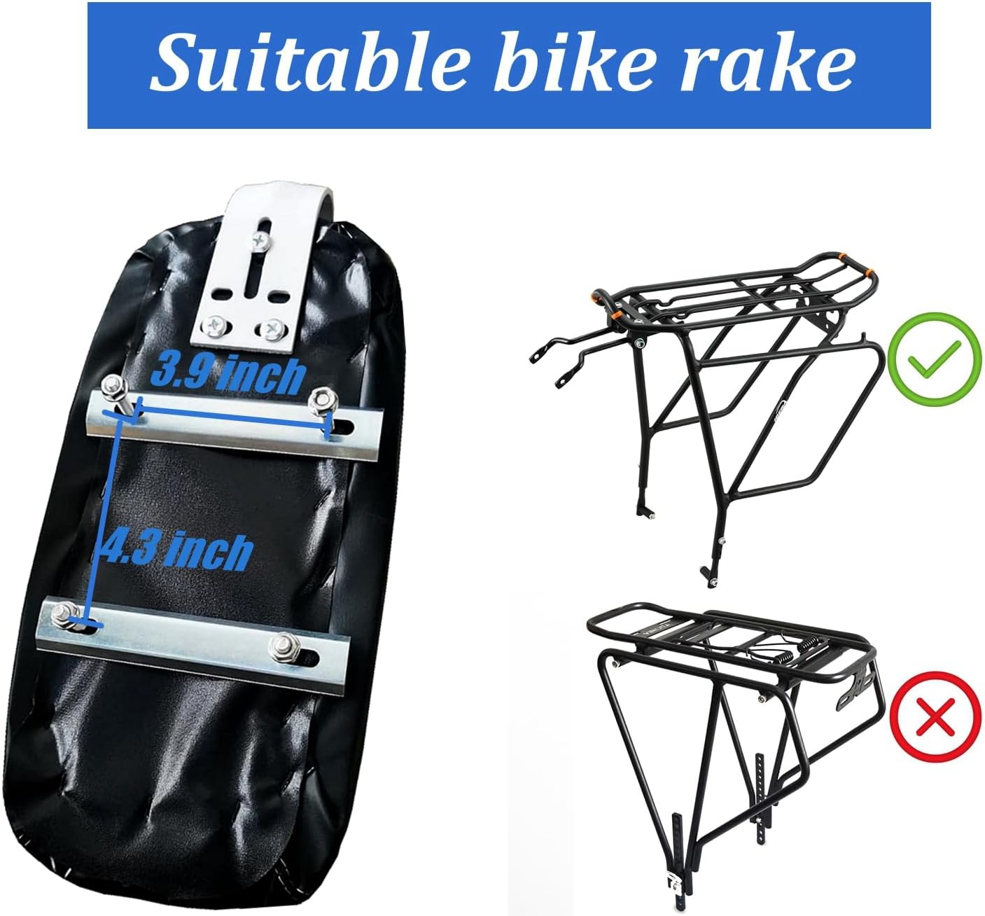 Bicycle Rear Seat Cushion Armrest Footrest Set, Kid Child Carrier Bicycle Baby Seat, Including Cushion and Backrest, Armrest Handrail, Footrests, Bell
