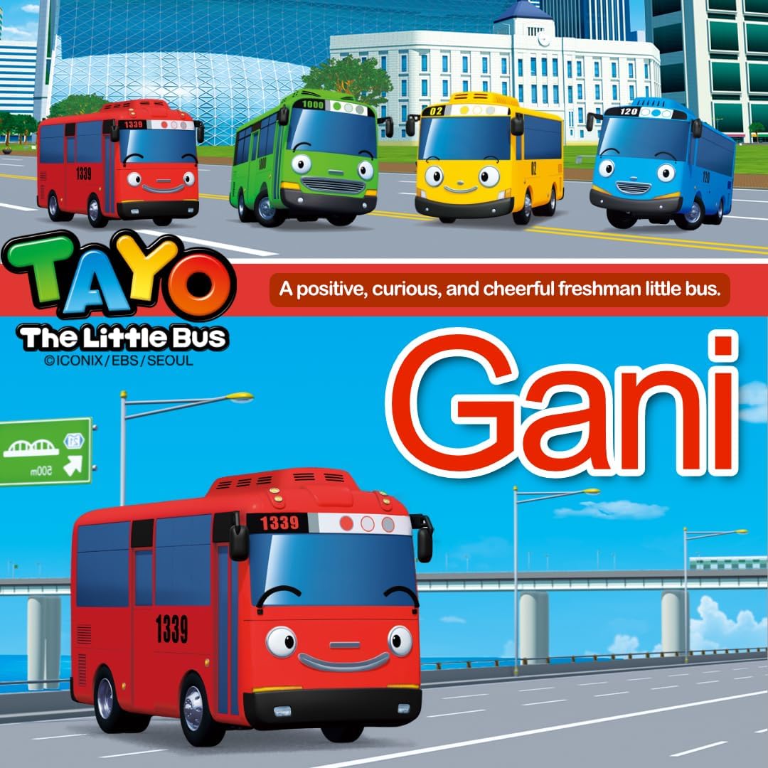 New The Little Bus Tayo Friends Toy car (Gani)