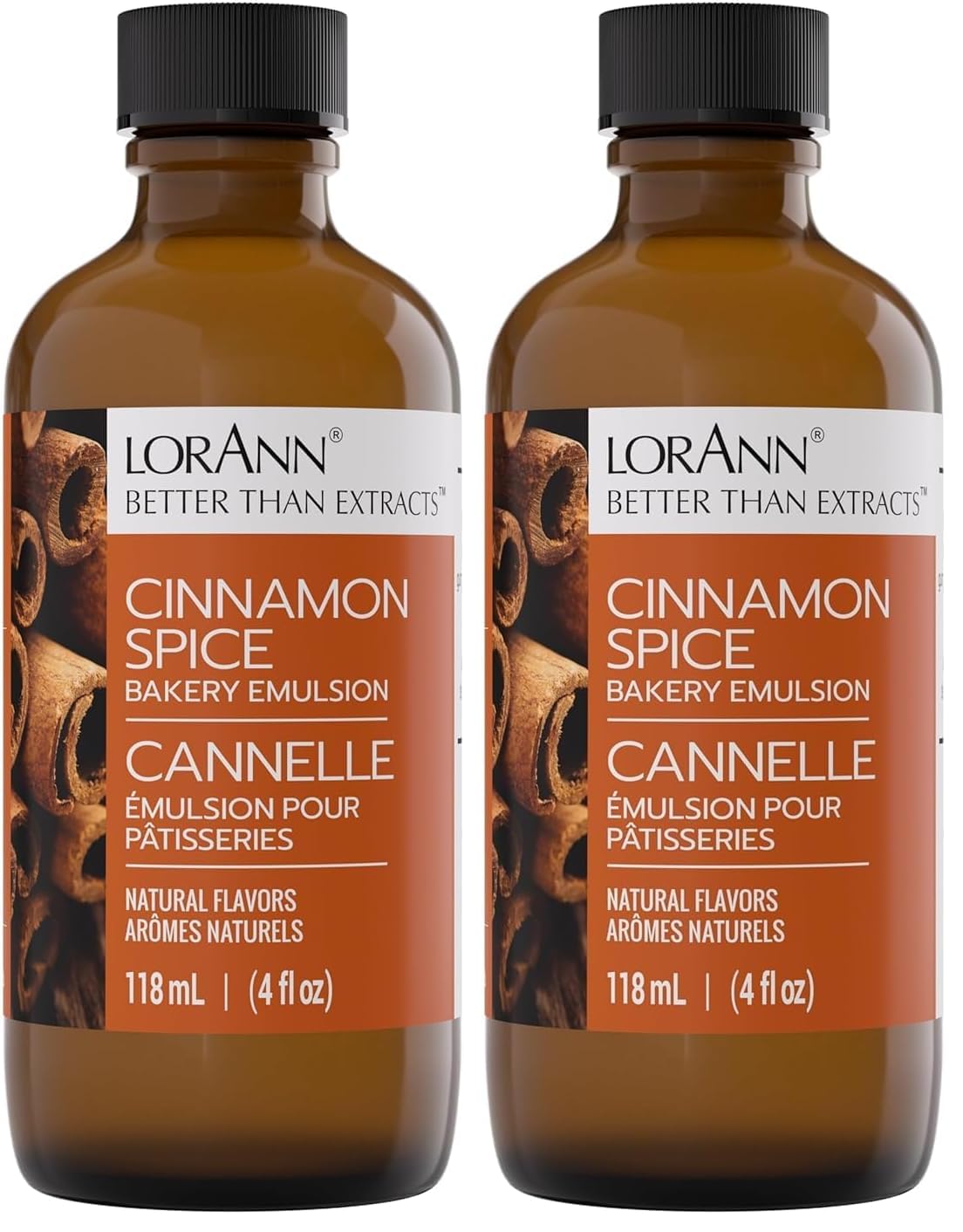 LorAnn Oils Peppermint Bakery Emulsion: True Essence, Ideal for Boosting Fruit Tones in Cakes, Cookies & Desserts, Gluten-Free, Keto-Friendly, Extract Substitute Essential for Your Kitchen, 16 Oz