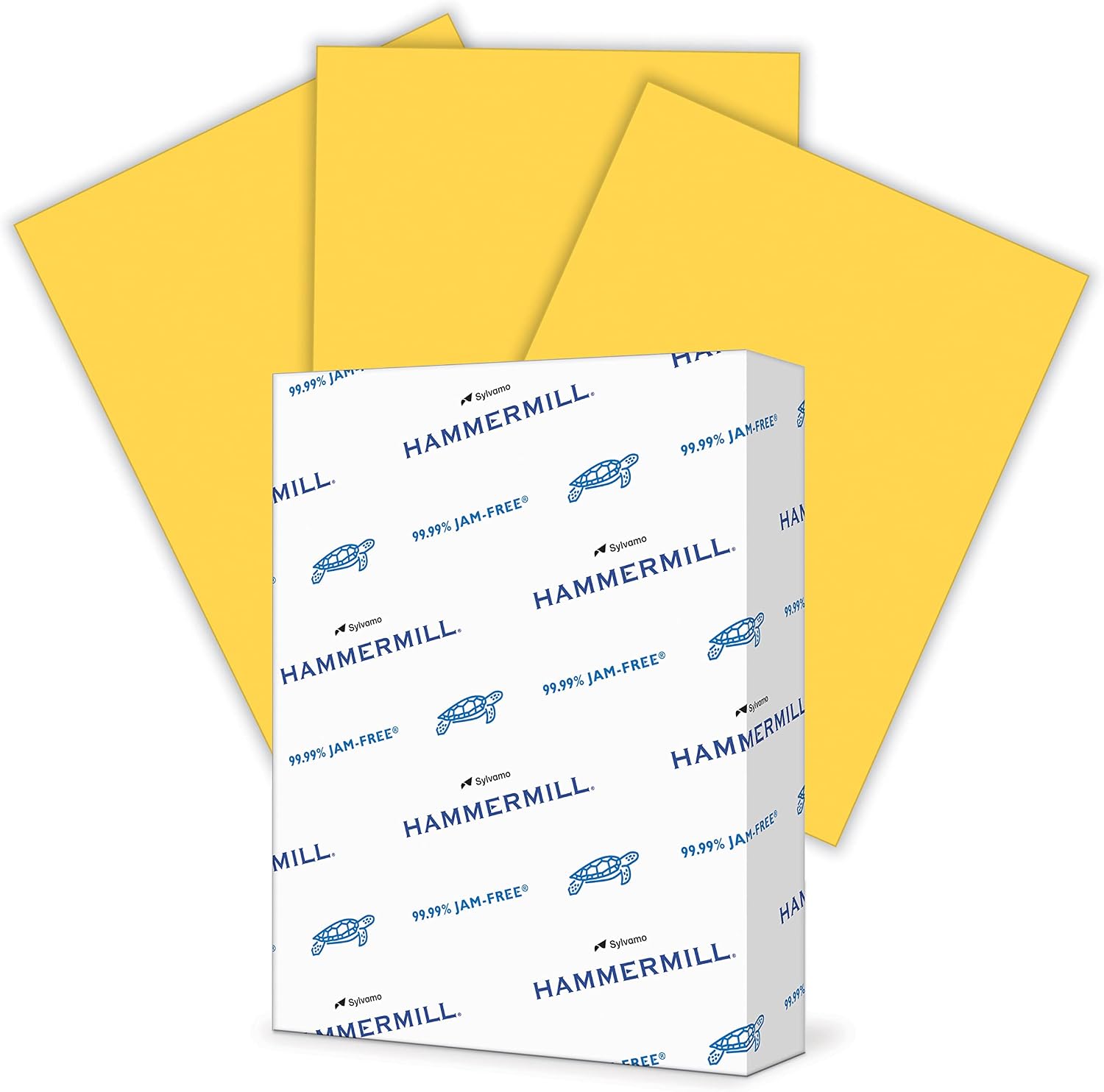 Hammermill Colored Paper, 20 lb Blue Printer Paper, 8.5 x 11 - Made in the USA, Pastel Paper, 103309R - 1 Ream (500 Sheets)