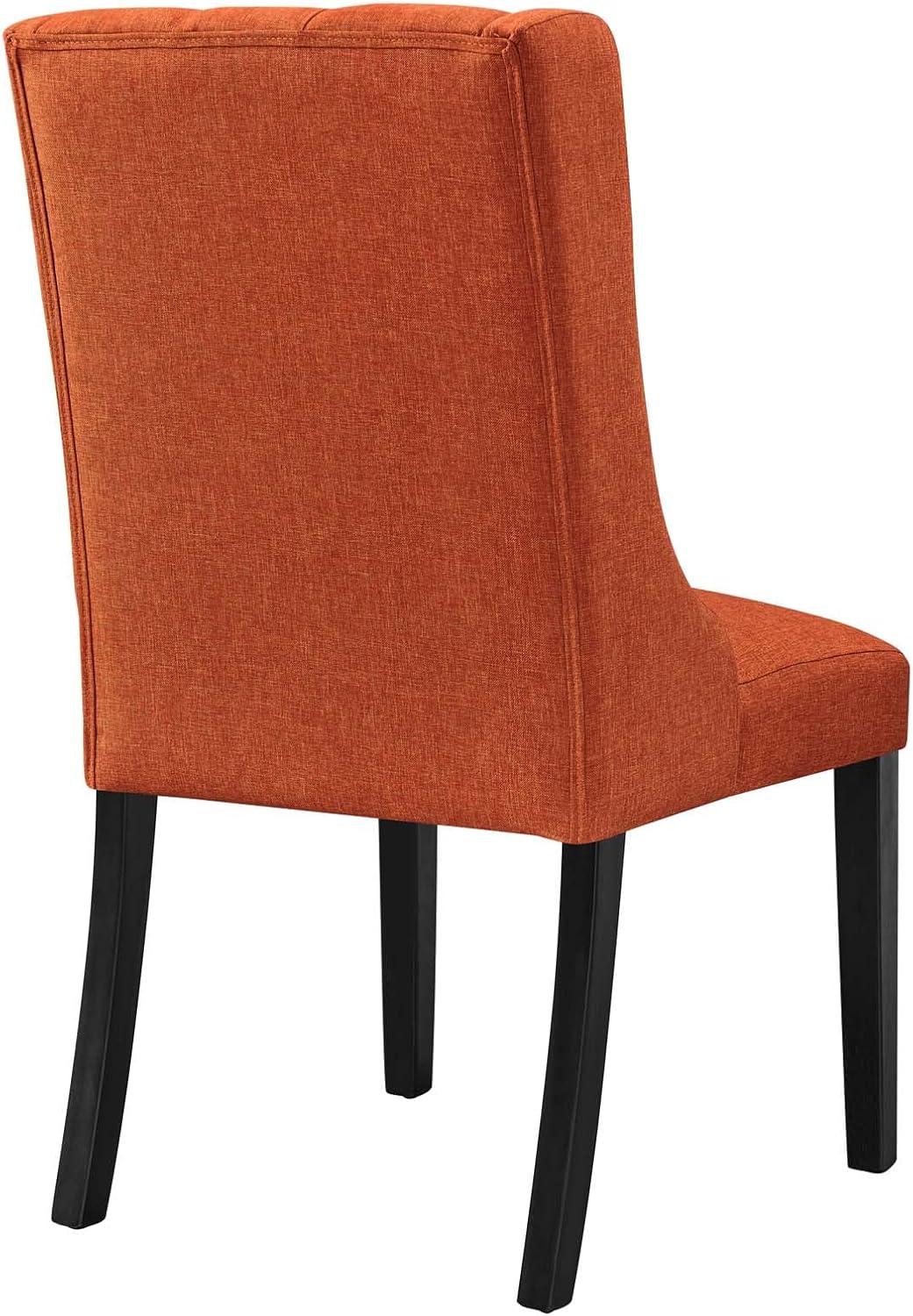 Modway Baronet Modern Tufted Upholstered Fabric Parsons Kitchen and Dining Room Chair in Beige