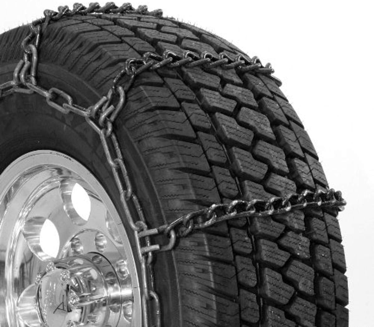 SCC QG3229CAM Quik Grip Wide Base Type CAM-DH Light Truck Tire Traction Chain - Set of 2