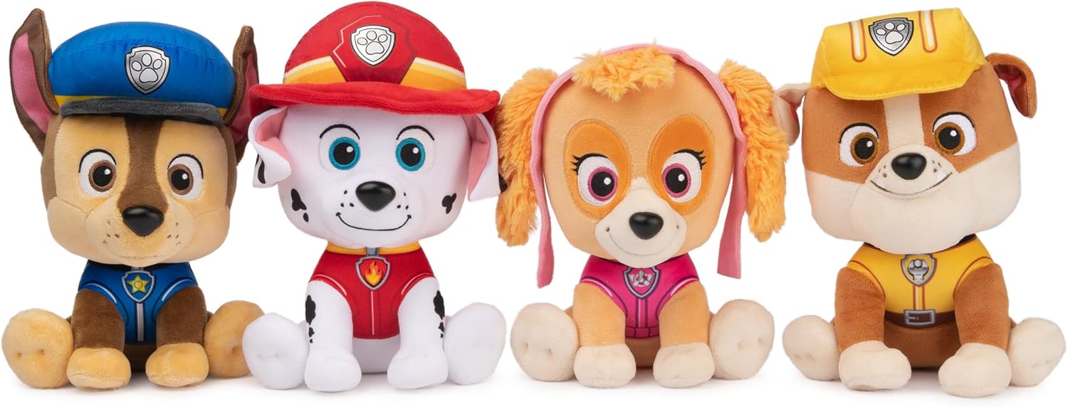GUND PAW Patrol Chase 6-Inch Plush Toy, Stuffed Animal for Ages 1+