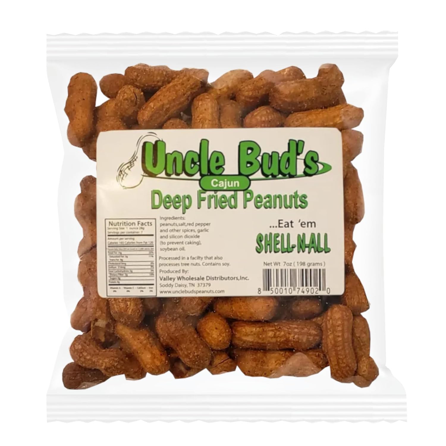 Cajun Deep Fried Peanuts - Eat 'em Shell & All