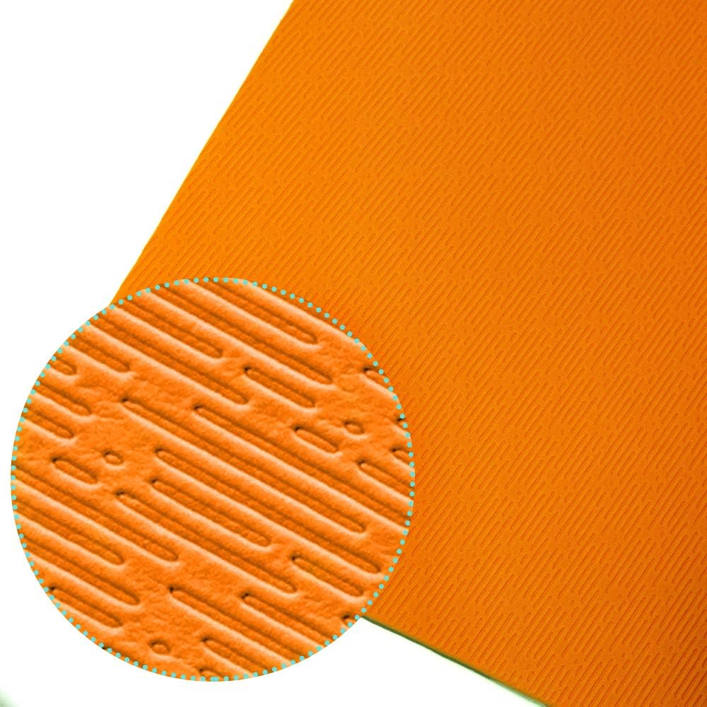 Hatha Yoga Extra Thick TPE Yoga Mat - 72"x 32" Thickness 1/2 Inch -Eco Friendly- With High Density Anti-Tear Exercise Mats For Home Gym Travel &