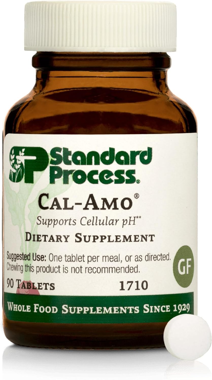 Standard Process Cal-Amo - Cellular Health Support Supplement - Lung Support Supplement with Calcium & Chloride - Support Healthy Respiratory