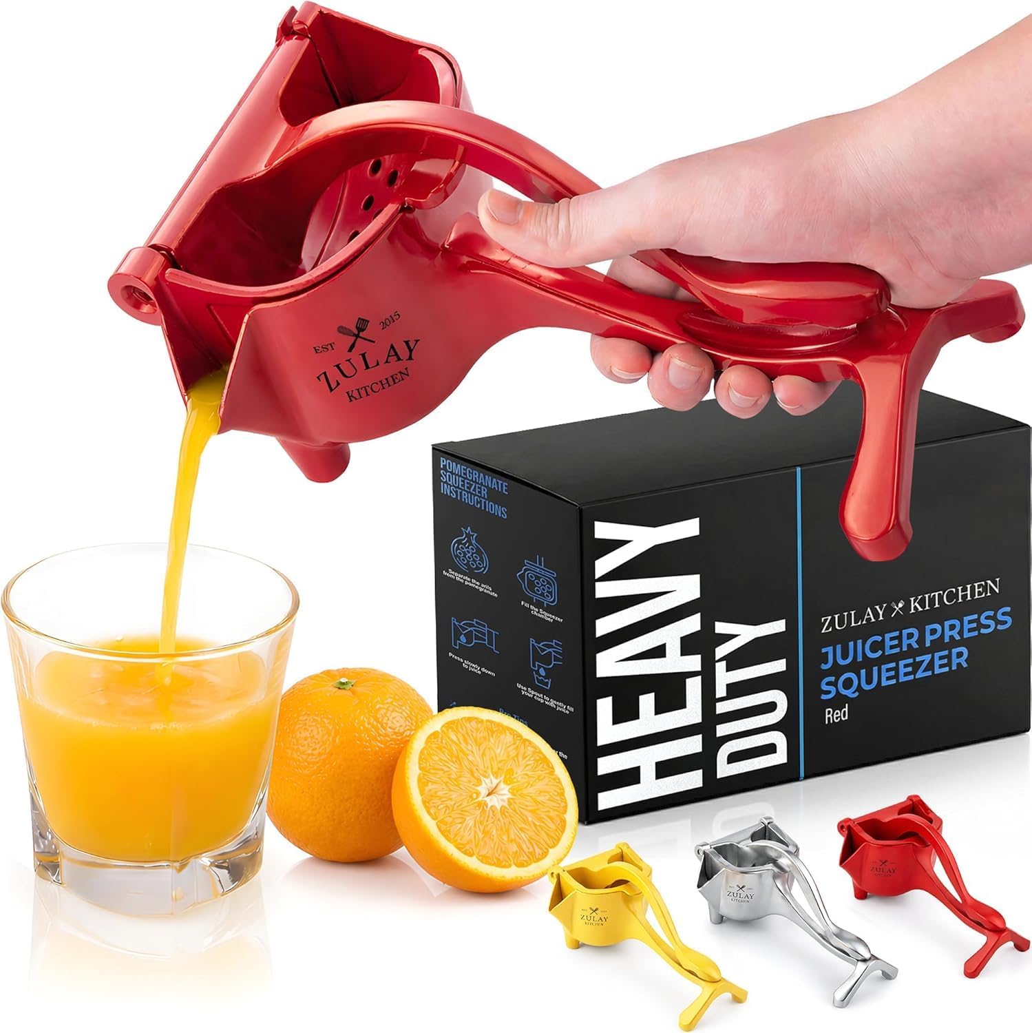 Zulay Kitchen Manual Fruit Juicer