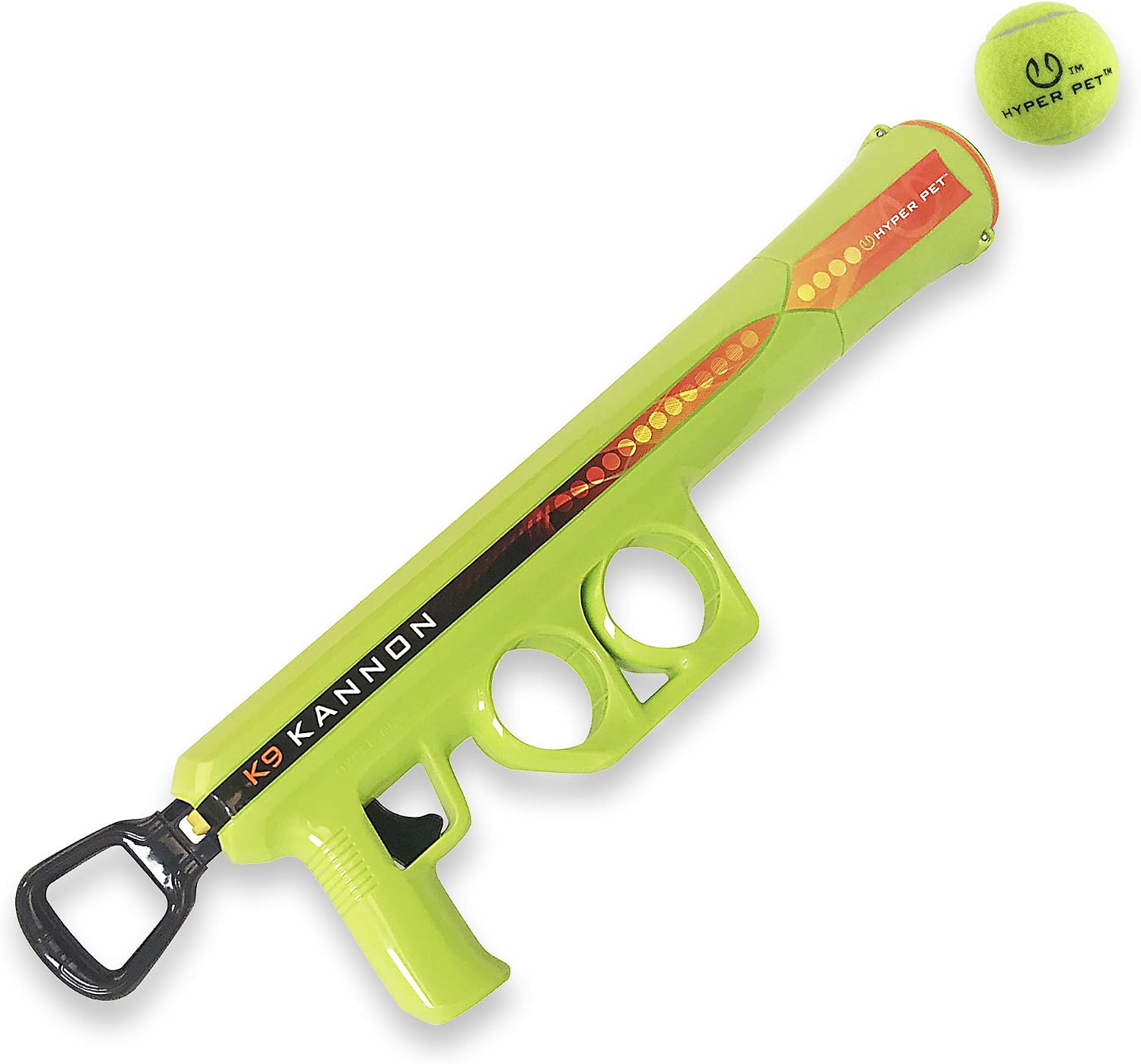 Hyper Pet GoDogGo Fetch Machine Dog Ball Launcher & Automatic Ball Launcher for Dogs With Five 2.5" Balls for Dogs 20-60 Pounds