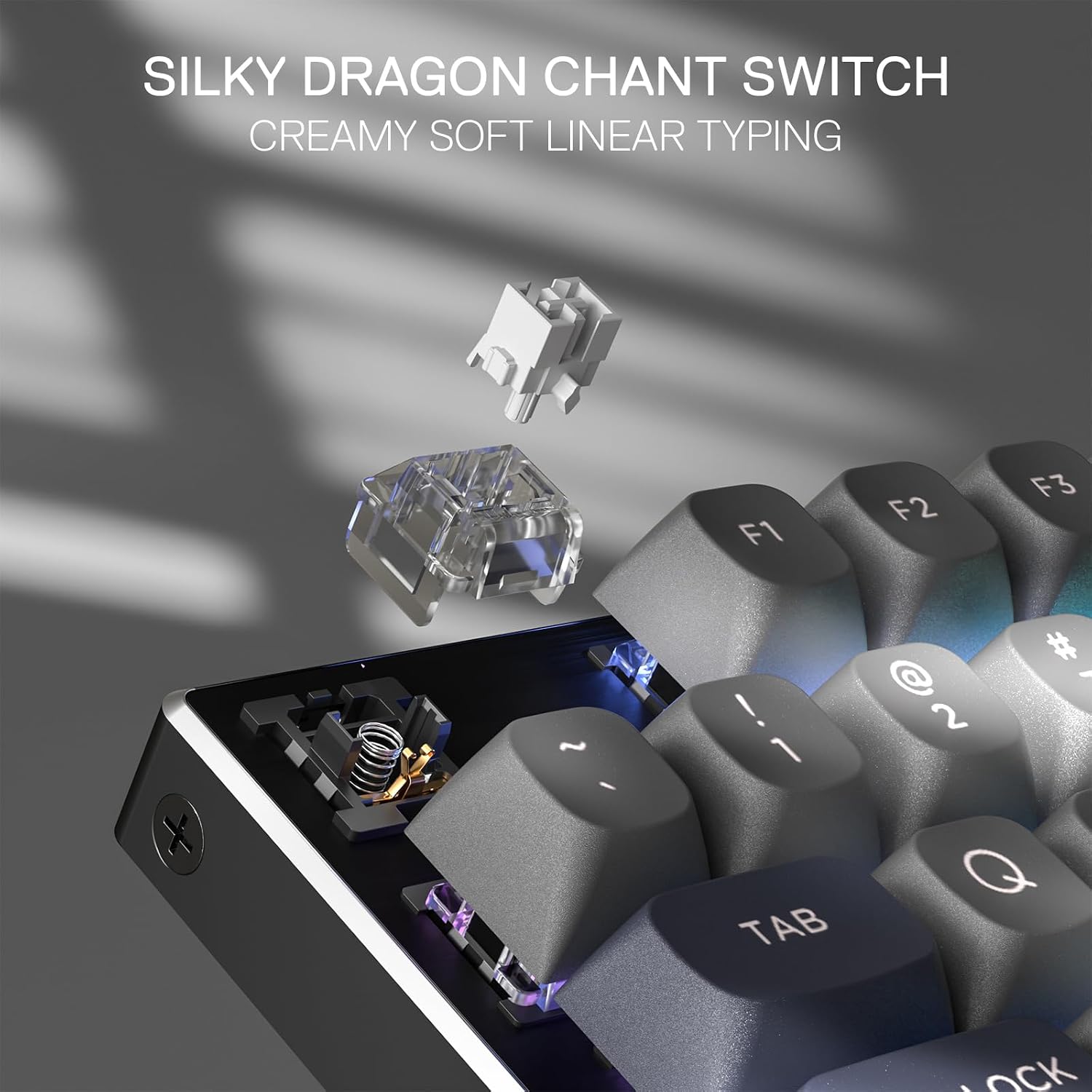 Redragon K556 Wired RGB Mechanical Gaming Keyboard, 104-Key Aluminum Board | Rock-Solid Metal Build, 20 Backlits Immersive ESports Vibe, Hot-swap Comfortable Tactile Brown Switch for Long-Time Typing