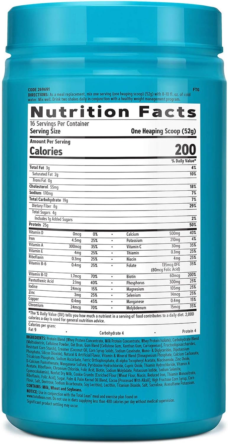 GNC Lean Shake 25 Protein Shake, Clinically Proven Weight Management, Meal Replacement, 25g Protein with Zero Added Sugar, Ready to Drink, Vanilla Bean, Pack of 12