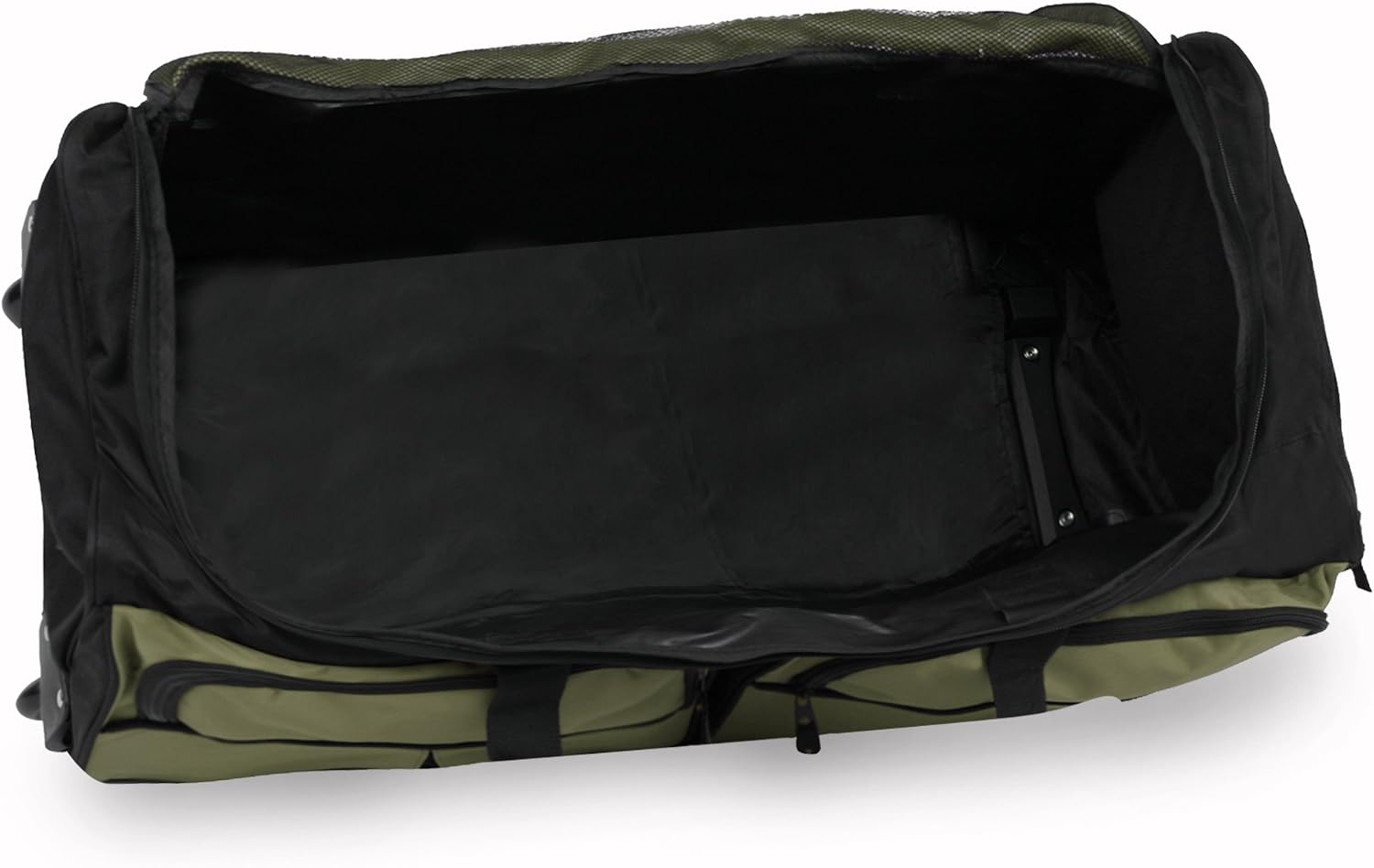 Pacific Coast Unisex 30" Large Rolling Duffel Bag, Red, One Size