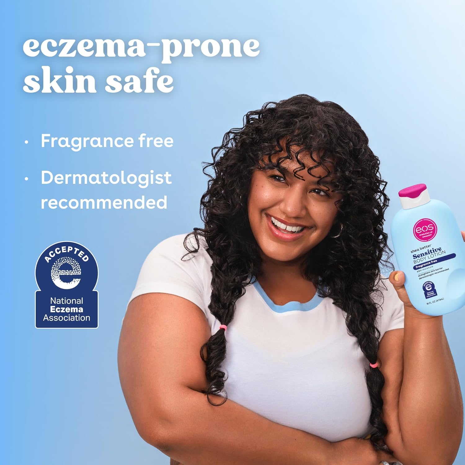 eos Shea Better 24H Moisture Body Lotion- Pomegranate Raspberry, 16 fl oz