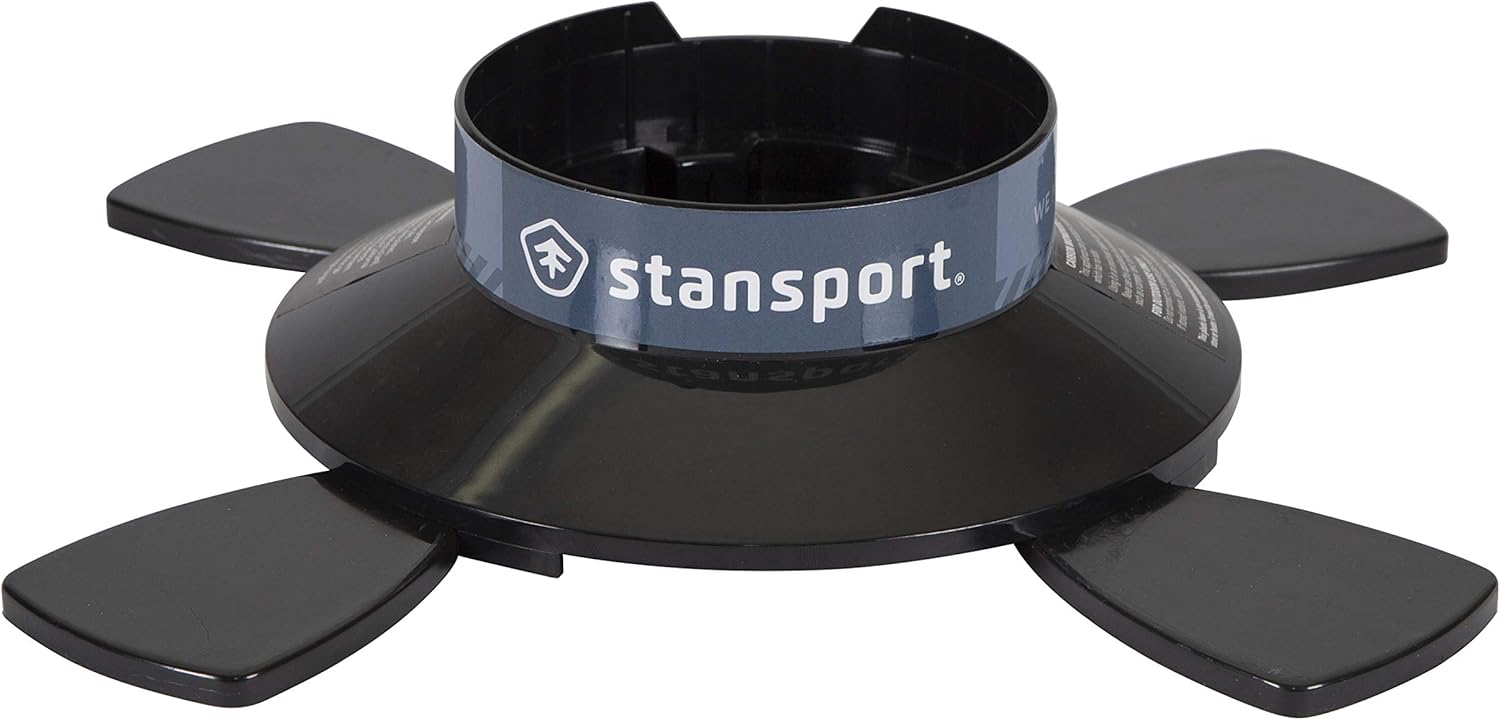 Stansport Propane Cylinder Base Replacement for Camping and Backpacking , Black