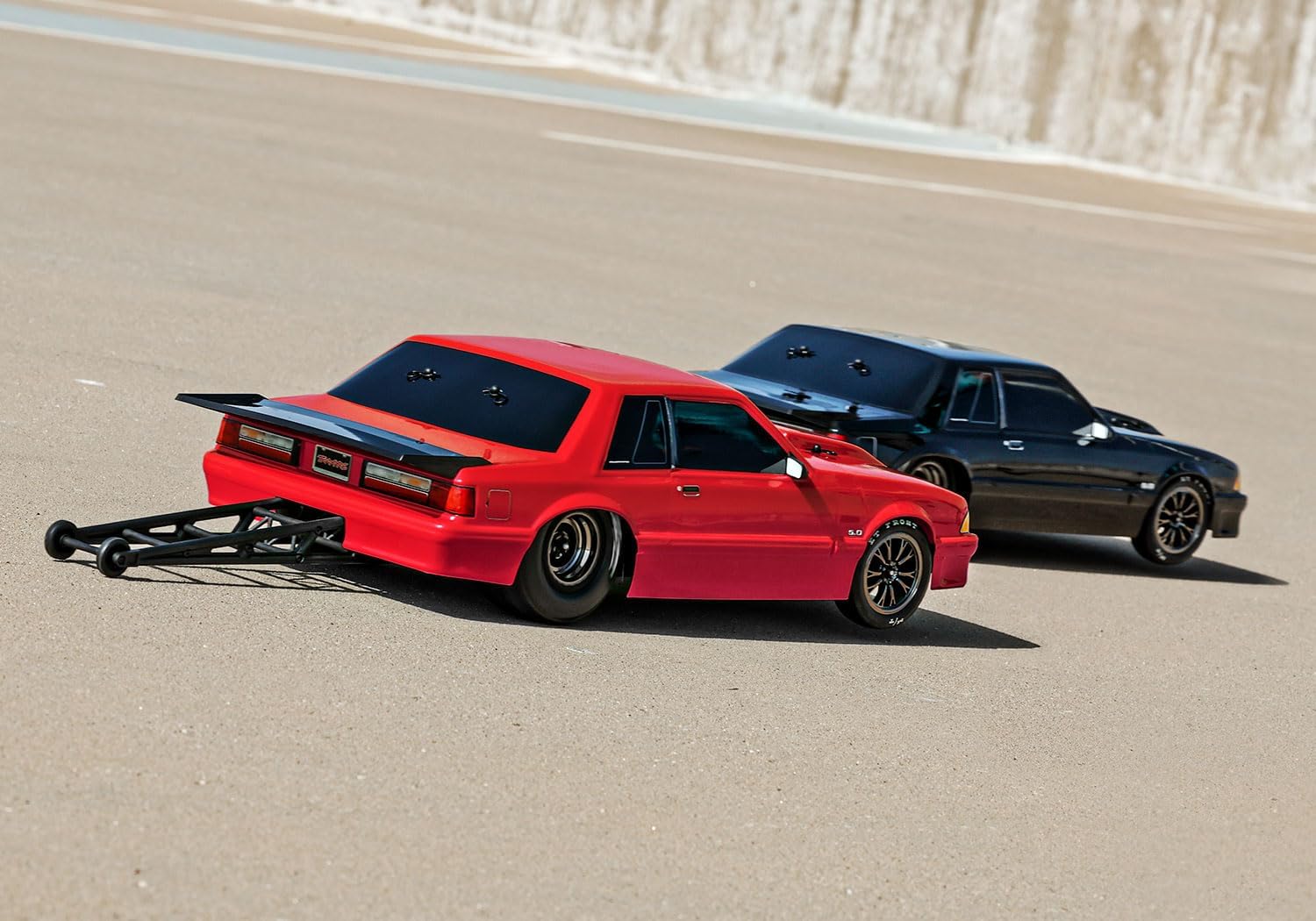 Traxxas 1/10 Drag Slash Mustang HD Brushless Drag Racer