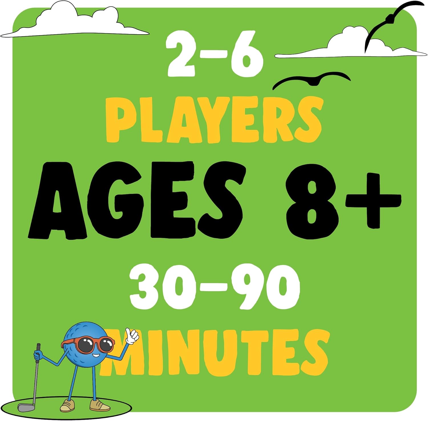 Play Nine The Card Game of Golf, Ages 8 and Up, Couples Date Night Gift, Game Night Favorite, 15 Min Gameplay, Family Friendly Card Game for Kids