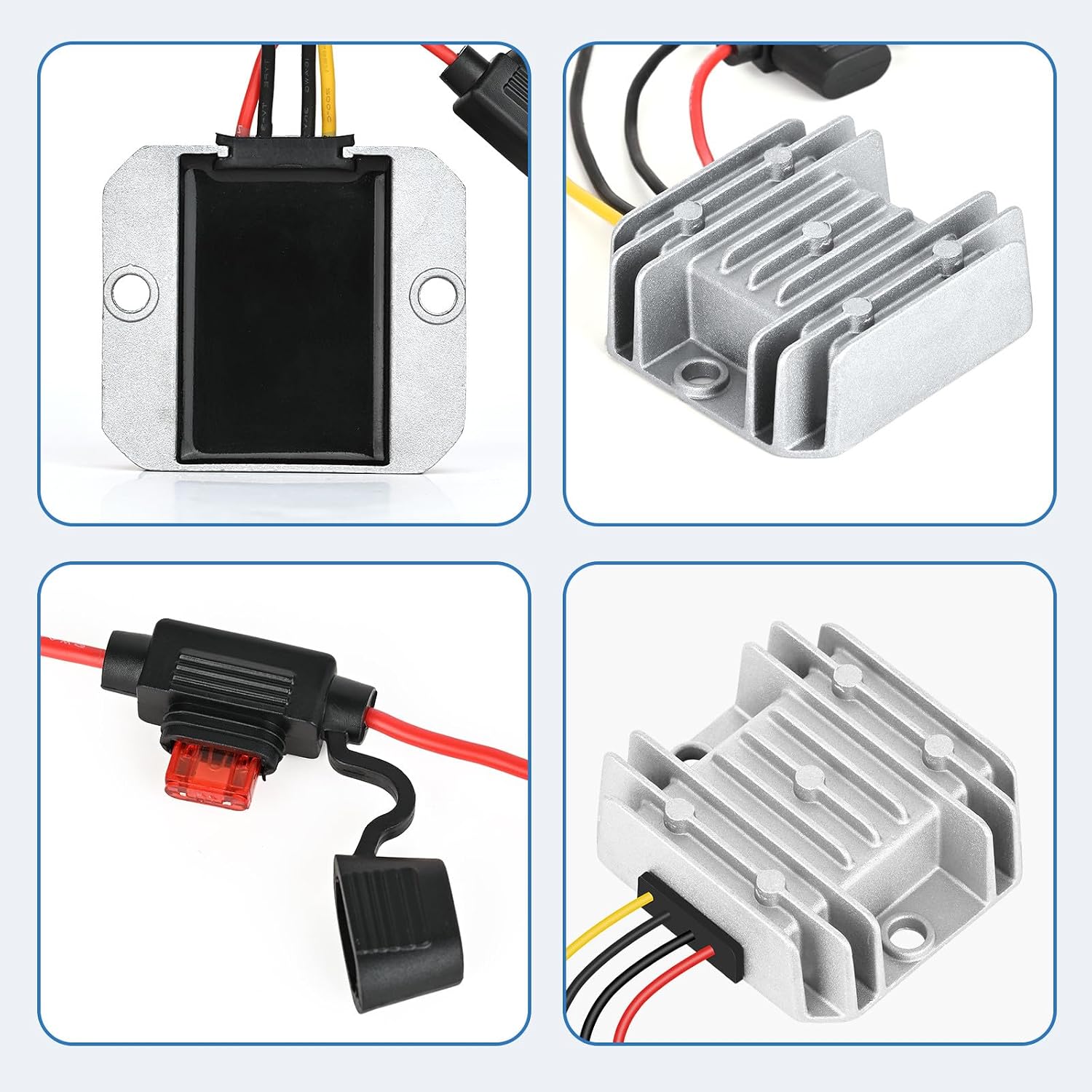 DC 12V 24V to 6V 10A 60W Car Power Step Down Converter Voltage Regulator Reducer Waterproof Buck Module