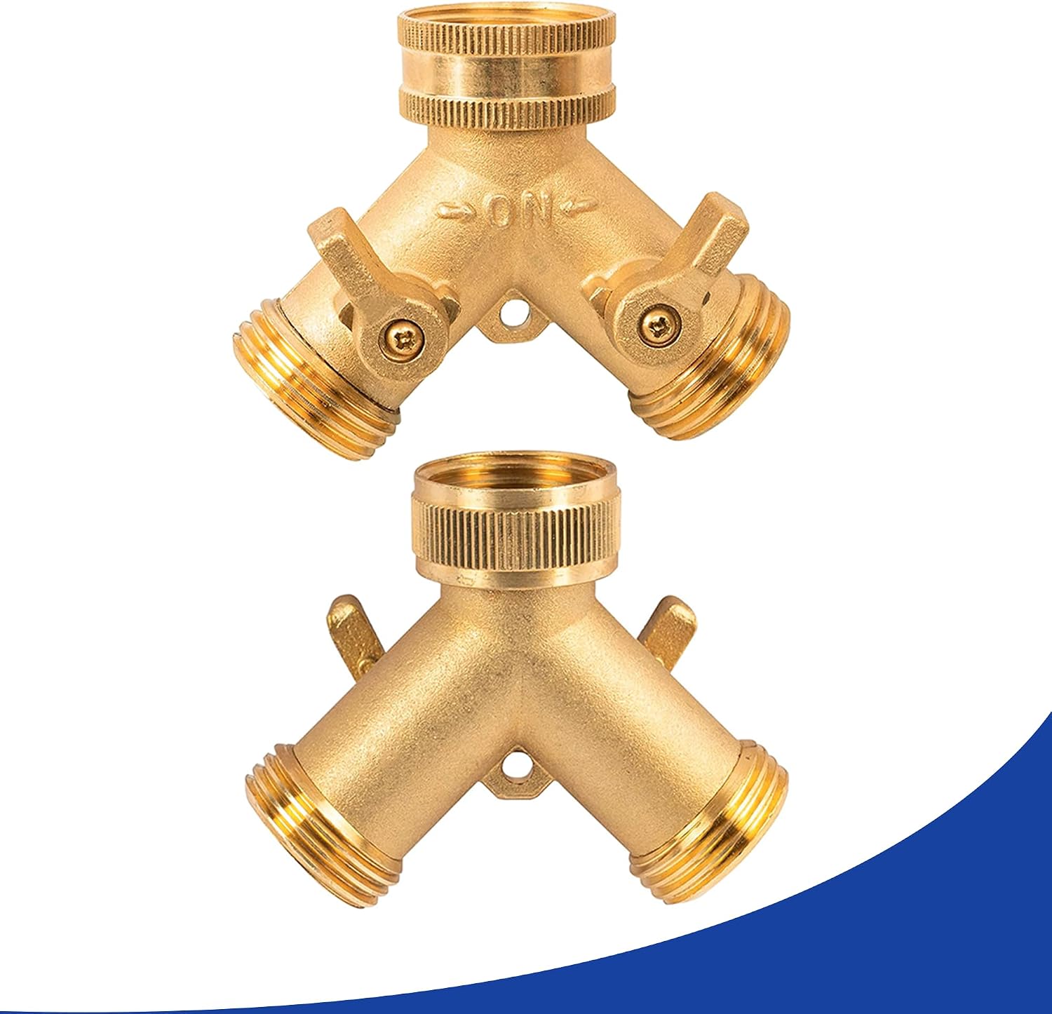 Hourleey Garden Hose Protector, Hose Extension Adapter with Coil Spring, 2 Pack