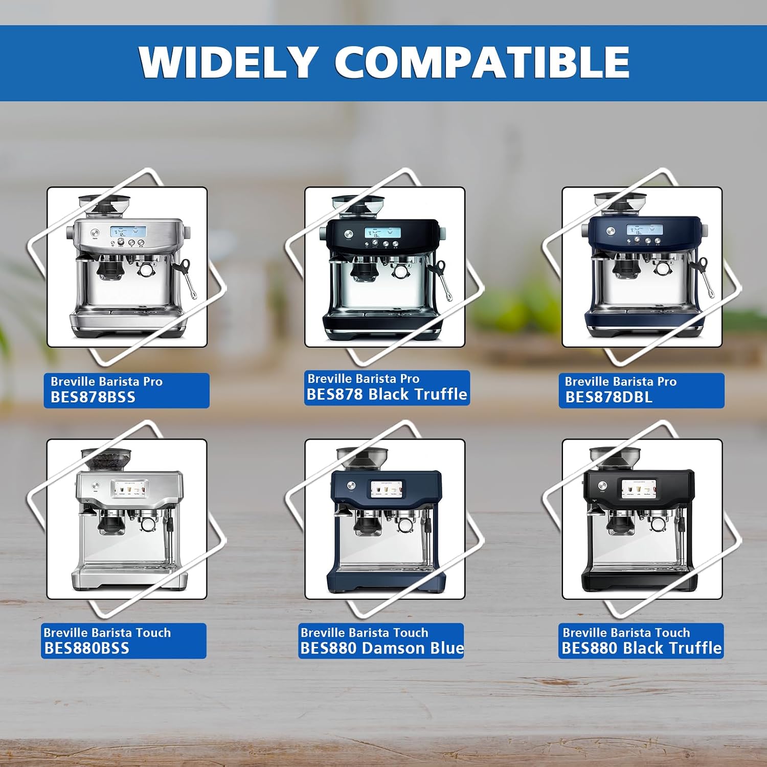Water Filter Replacement for Breville Espresso Machine Barista Touch BES880