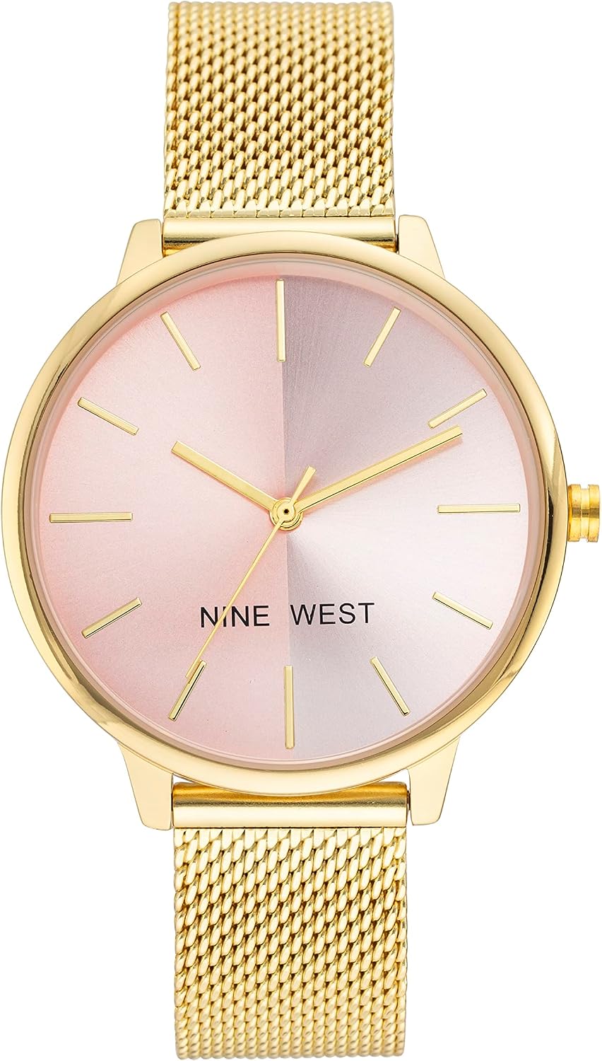 Nine West Women's Mesh Bracelet Watch