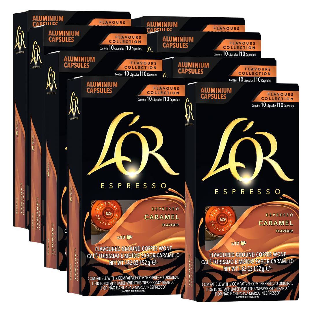 L'OR Espresso Capsules, Medium Roast, Chocolate, 10 Capsules