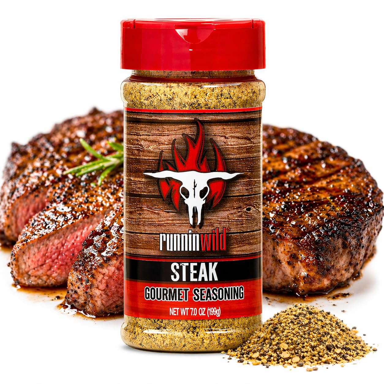 Gourmet Honey BBQ Rub & Seasoning – Delicious Sweet & Smoky Flavor for Pork, Chicken, Ribs & Salmon | Premium BBQ Dry Rub | Runnin’ Wild Foods