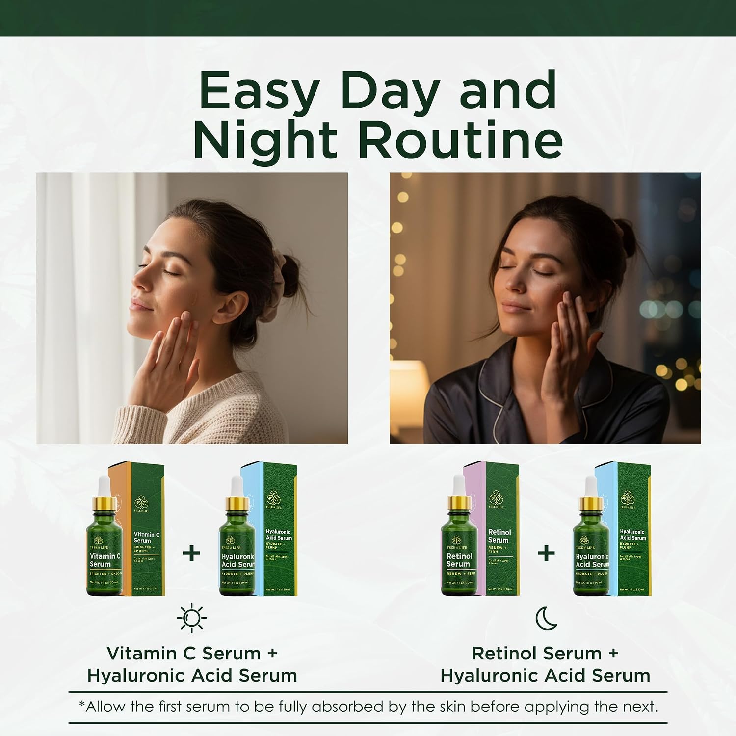 Tree of Life Vitamin C Serum for Face - Brightening and Hydrating Face Oil for Dark Spots and Fine Lines - Suitable for Sensitive Skin - Dermatologist Tested Skin Care - 1 Fl Oz | Brightening Vitamin C serum for face. Hydrating face oil that targets dark…