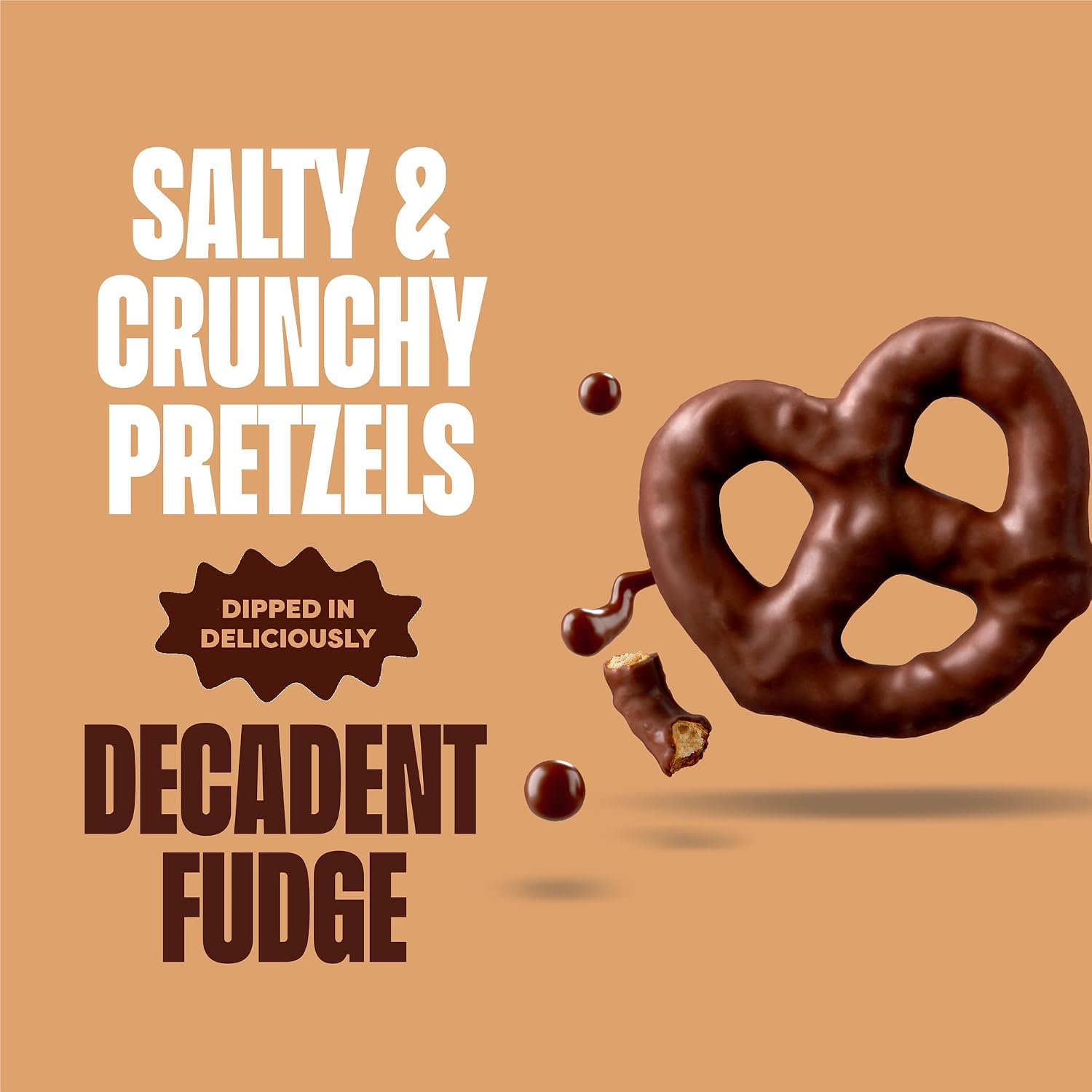 Glutino Chocolate Fudge Covered Pretzels, 5.5 Ounce (Pack of 1)