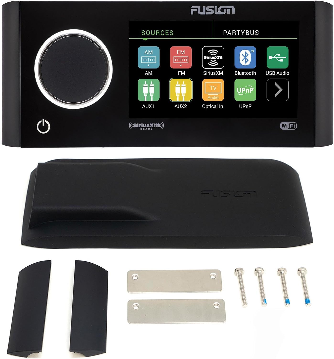 Fusion MS-RA770 Marine Radio System with MS-RA770RFK Retrofit Kit to Replace Fusion 755,750,650 Series Radio