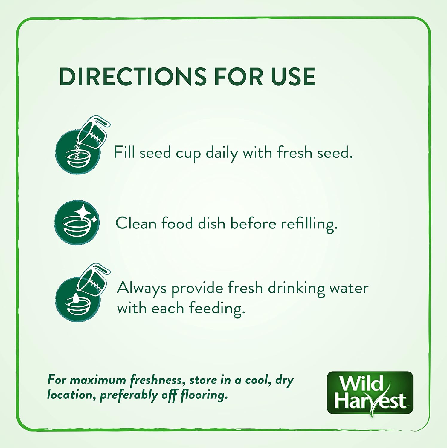 Wild Harvest Universal Blend For Small Birds 3 Pounds, Foritified Nutrition