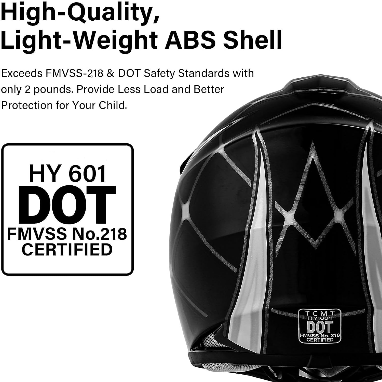 Kids Dirt Bike Helmet Youth Motorcycle Helmet DOT-Certified Full Face Helmets for Motocross ATV Off-Road Street Bike with Goggles & Gloves, Blue Flame Medium | Motorcycle Riding Gear included Goggles & Gloves, Ultra-Lightweight, For ATV UTV Off-Road, Blu…